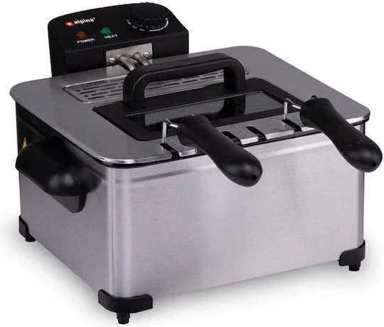Alpina Deep Fryer 5L 鈥?Double Fryer with Adjustable Thermostat | 23163