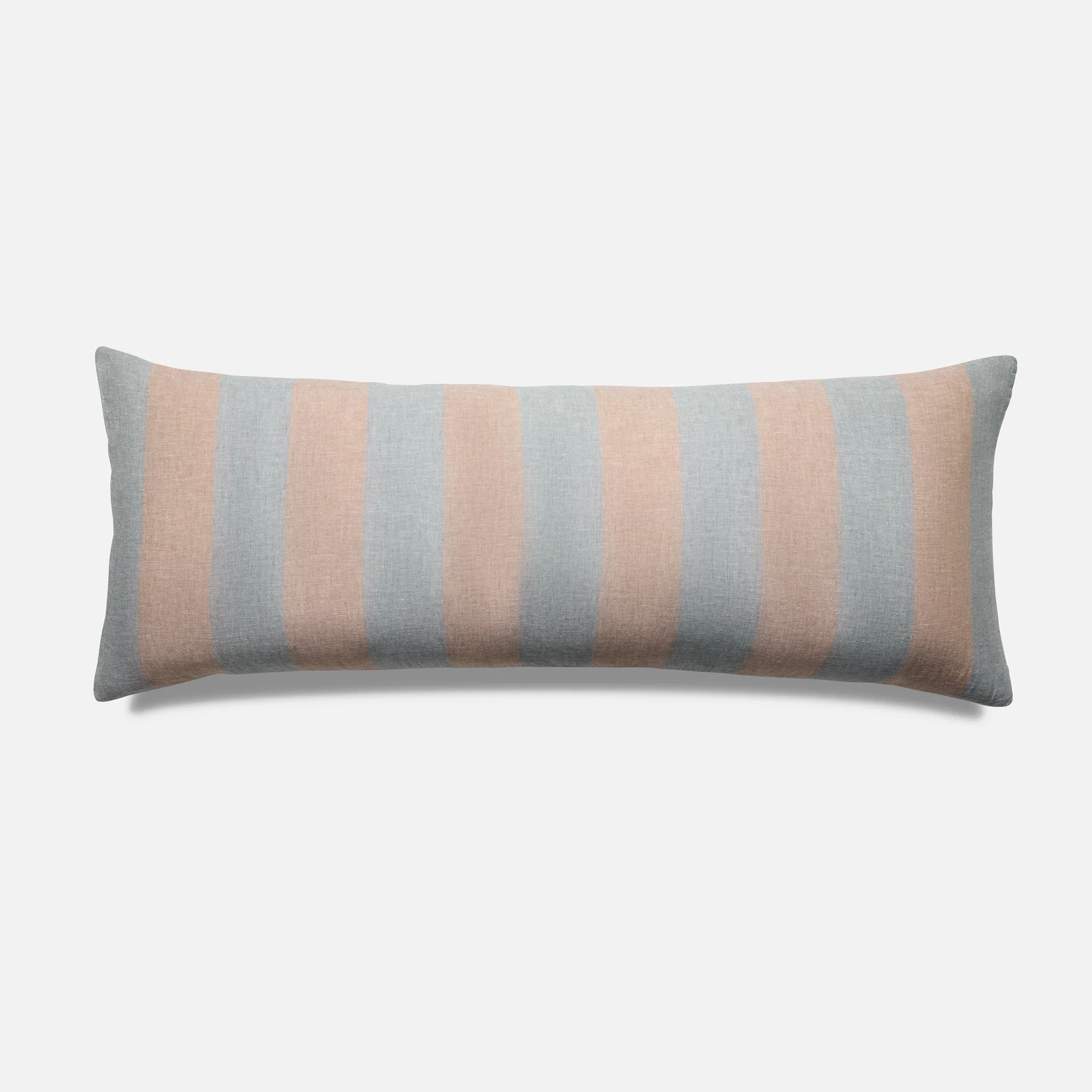 Washed European Linen Lumbar Pillow Cover
