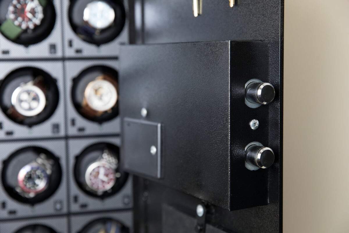 BlumSafe Luxury Watch Winder Wall Safe USA Built Gen 2.0