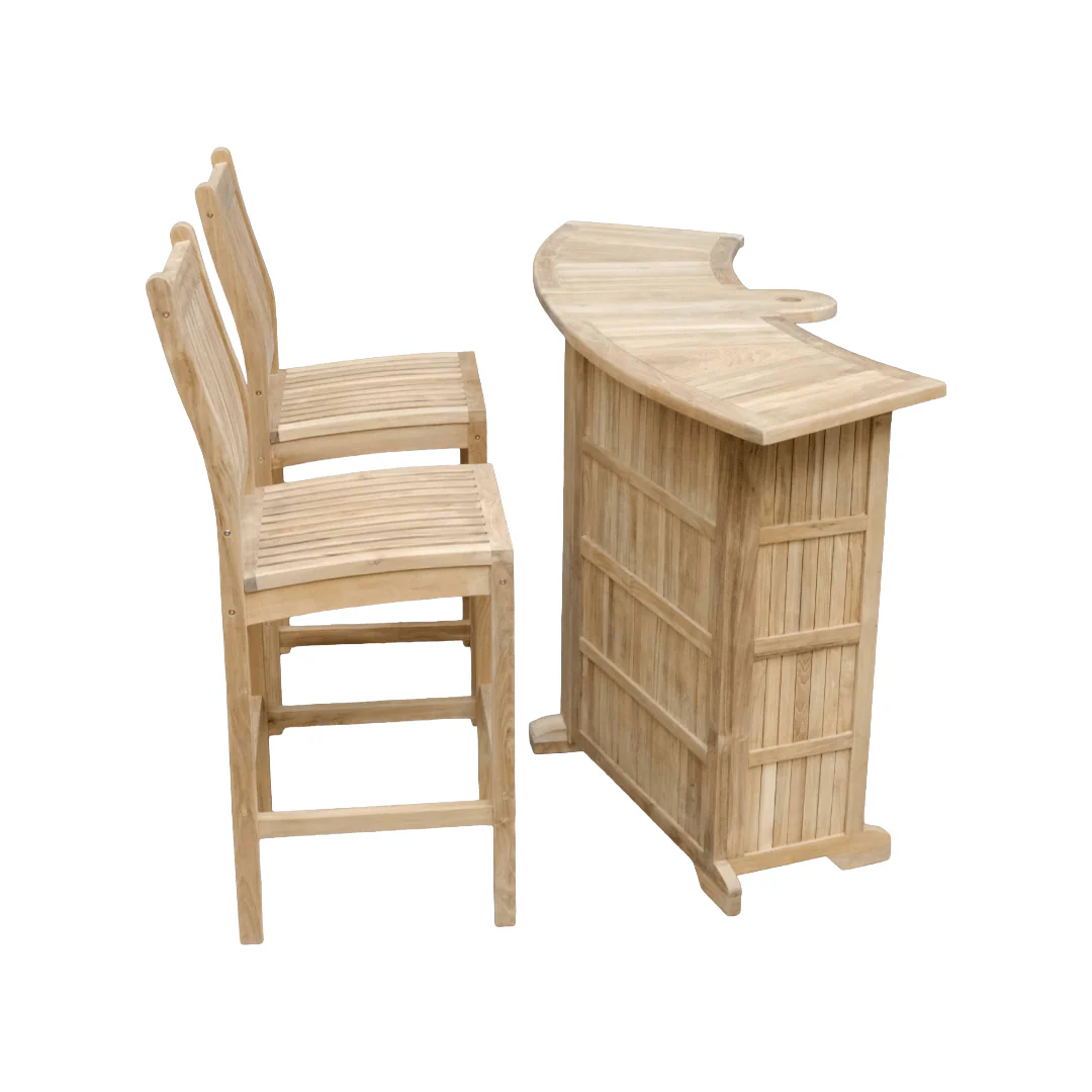 Velari Teak Bar Set