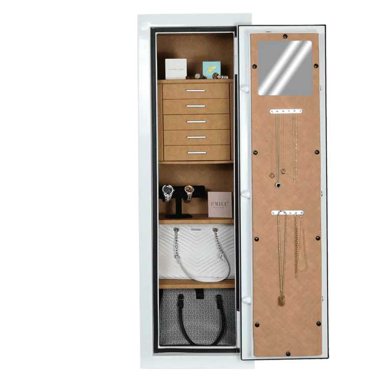 AMSEC JS5517E5 Tall Fire Rated Jewelry Safe