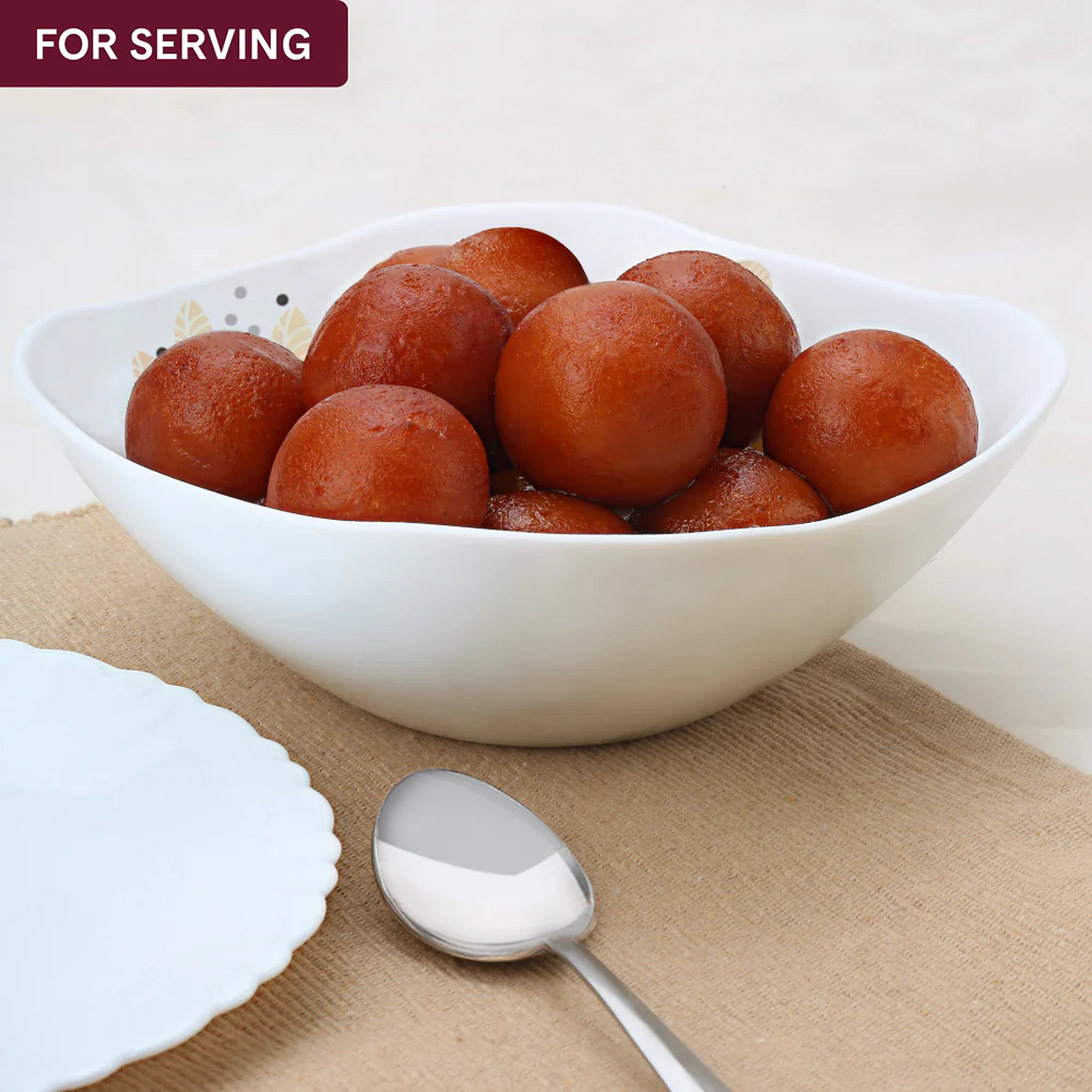 Larah by Borosil Caramel Pudding Set, 7 pc (Square)