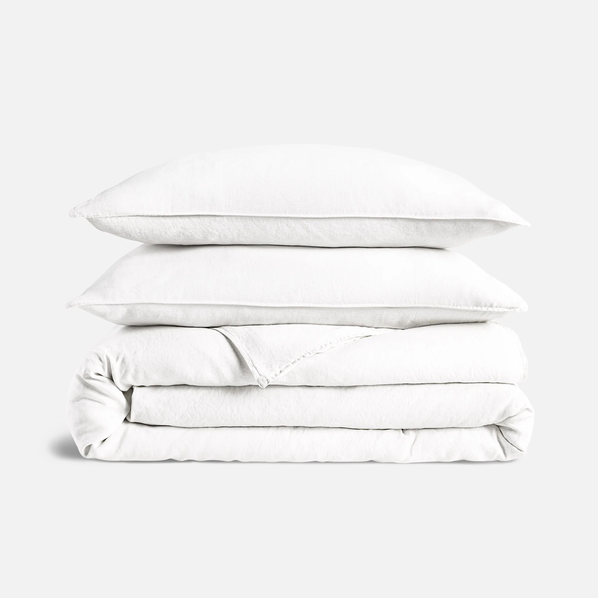 Washed European Linen Duvet Set