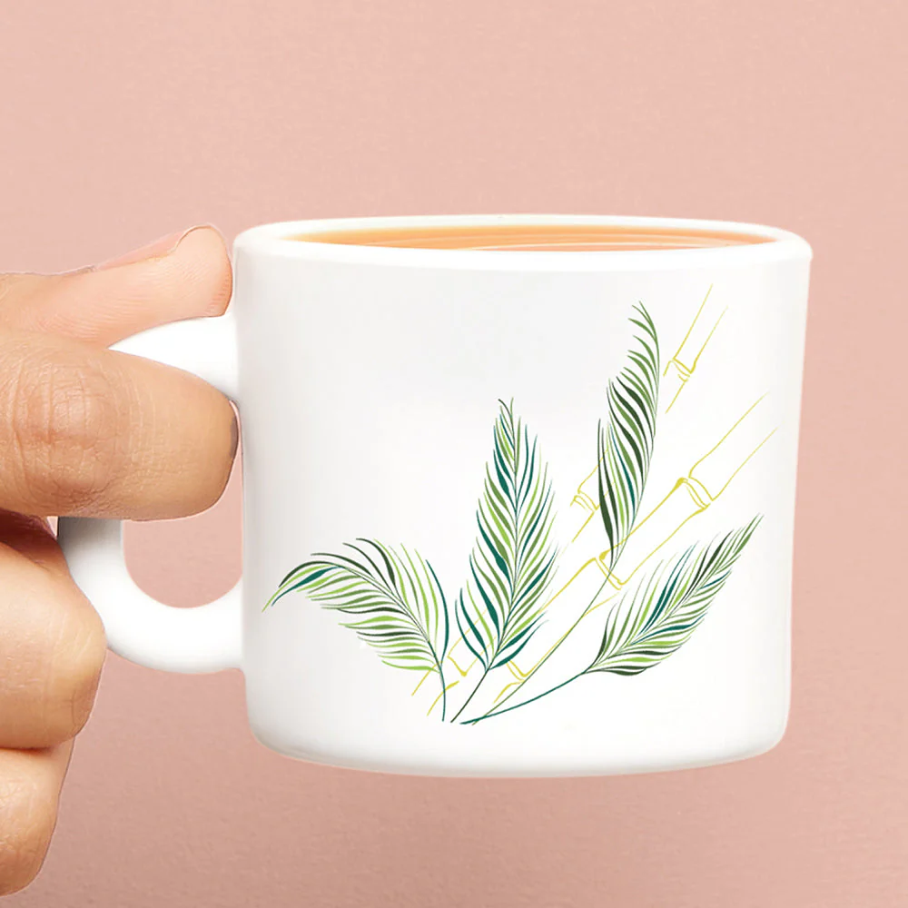 Larah by Borosil Breeze Mug Set, 240ml x 2