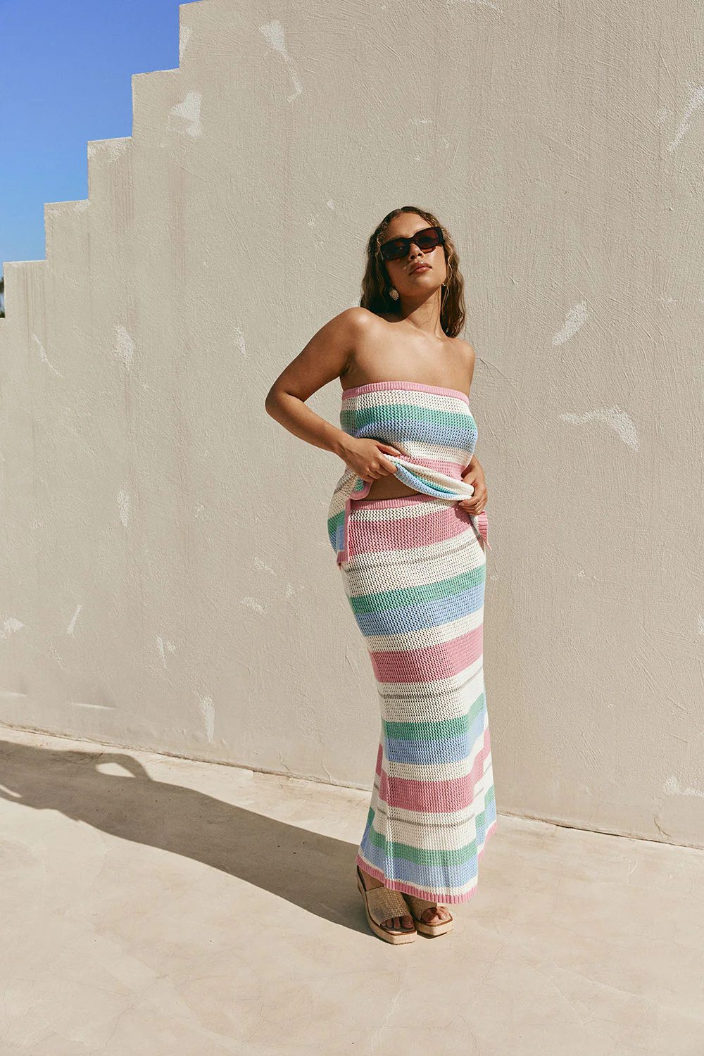 SAMPLE-Damaris Skirt - Pastel