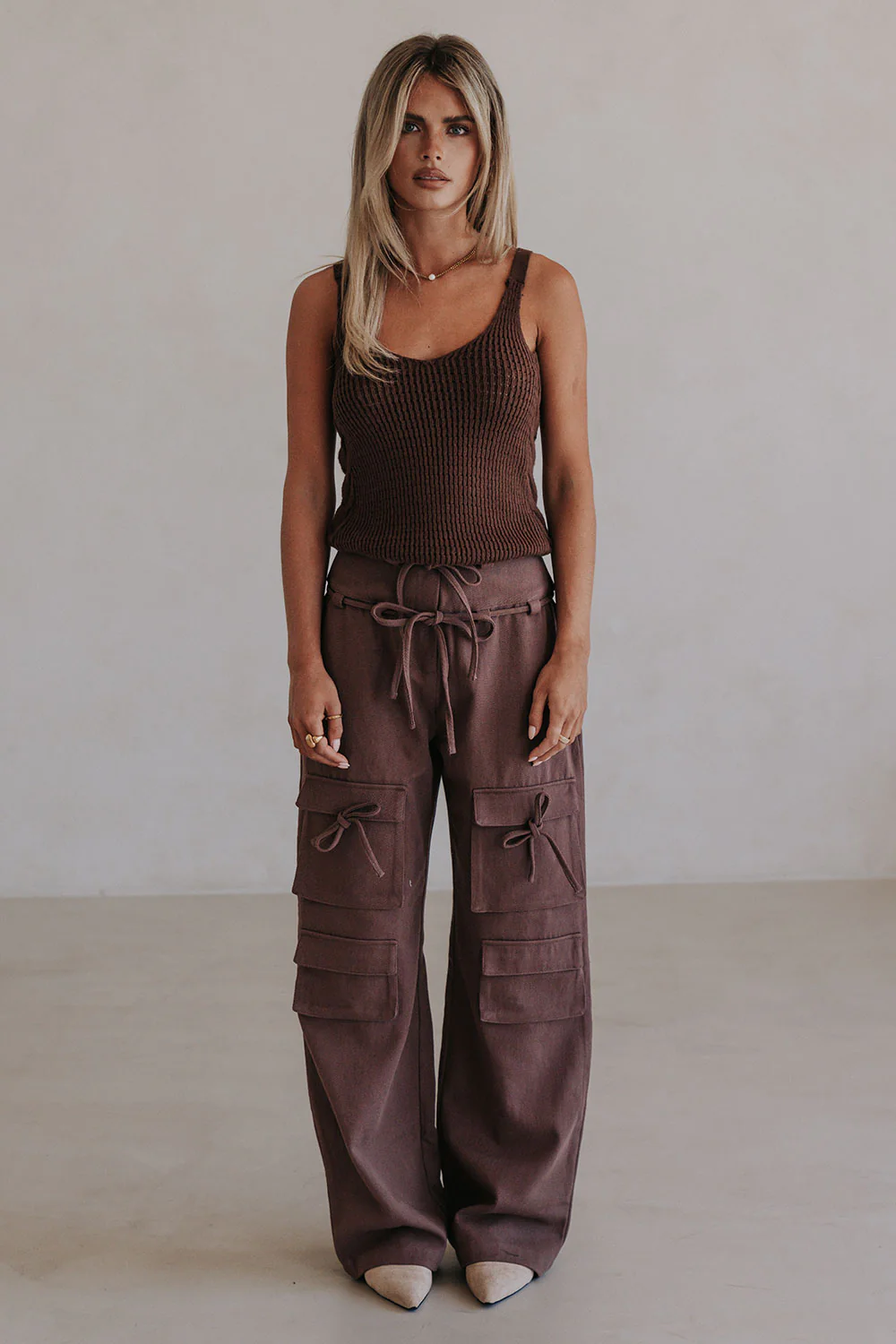 Jaicee Pants - Chocolate