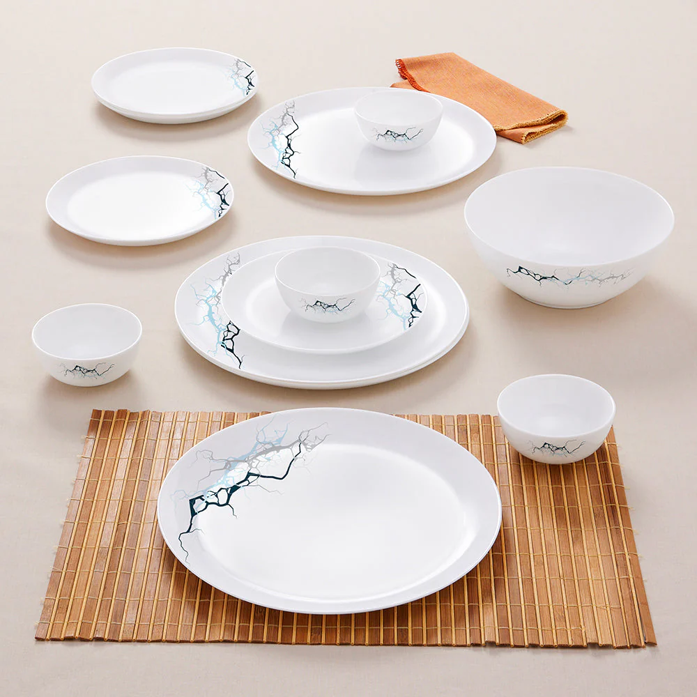 Larah by Borosil Sara Dinner Set, 10 pc