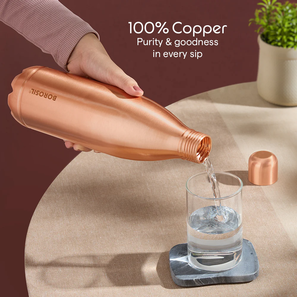 Canvas-Plain Copper Bottle