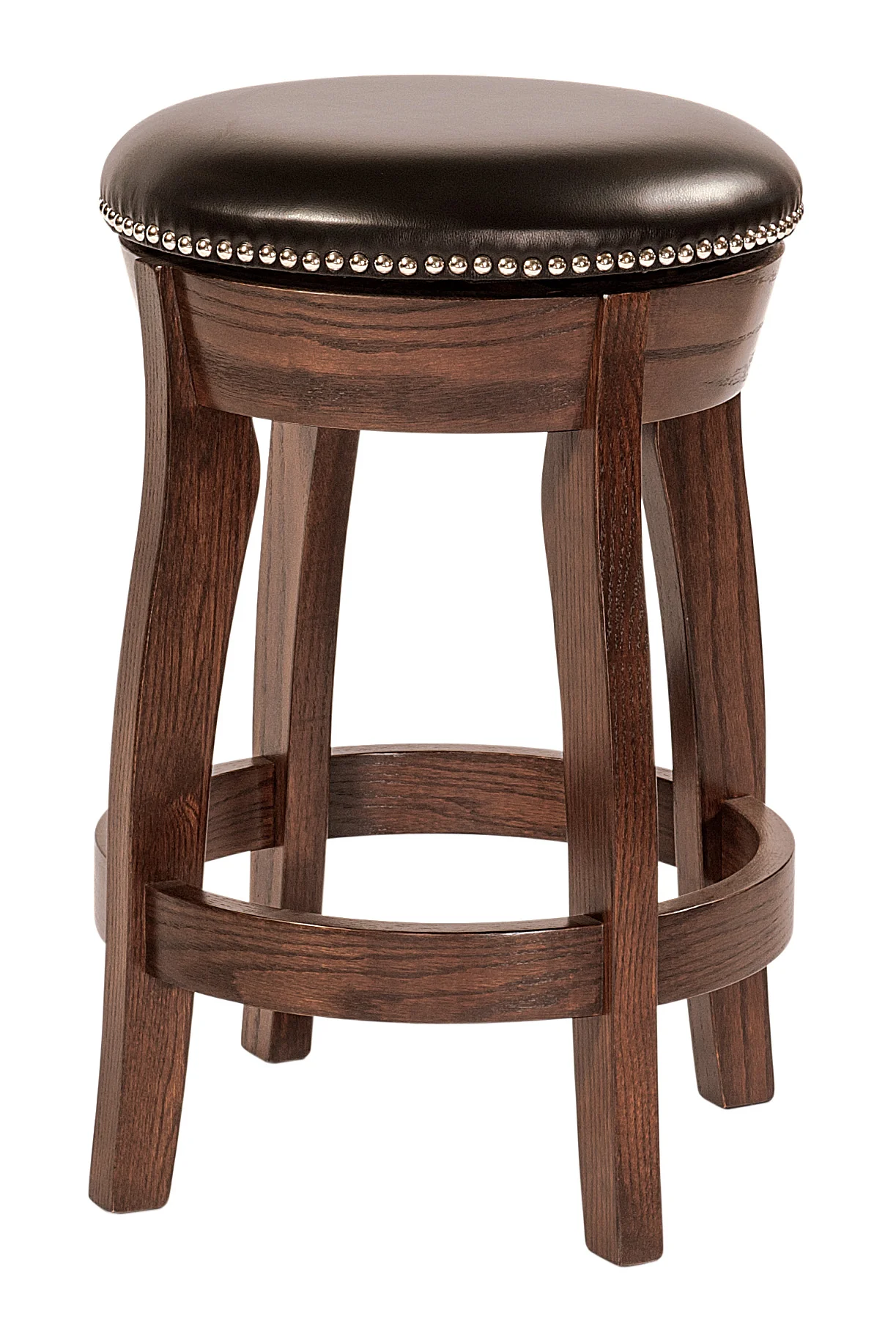 Amish Dillon Swivel Bar Stool