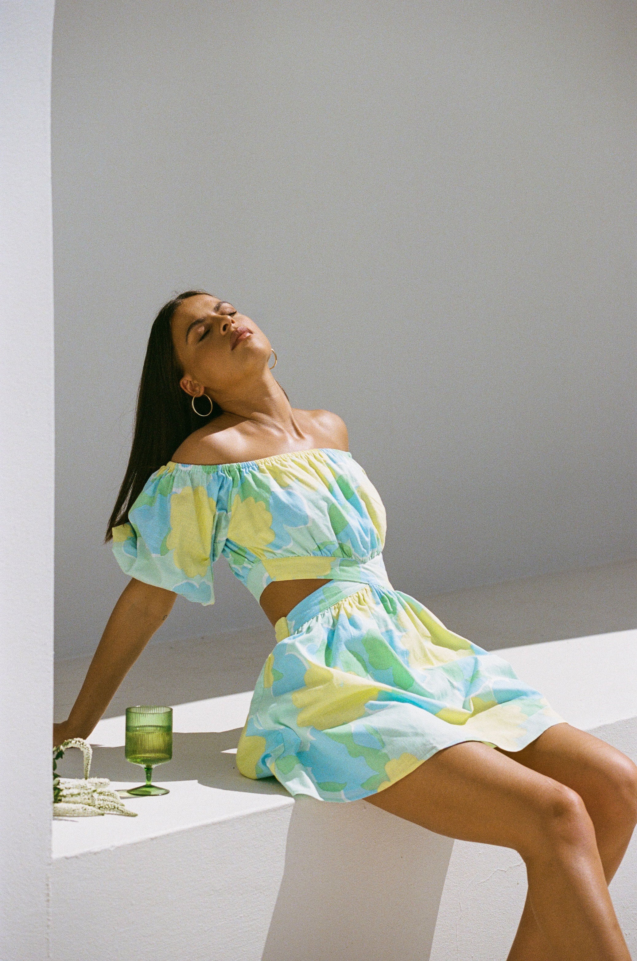 SAMPLE-Blake Off Shoulder Dress