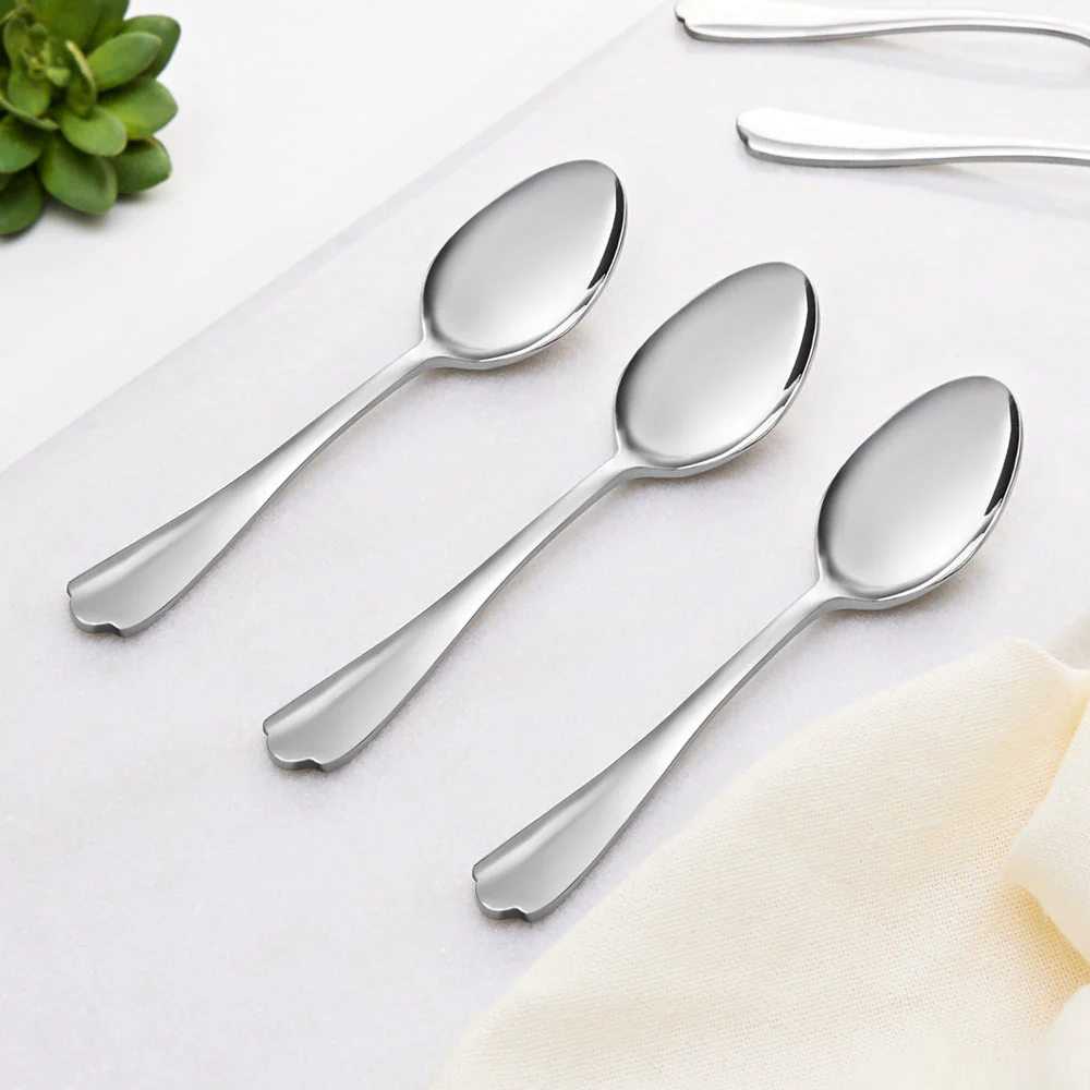 Borosil Eva Tea Spoon, Set of 6-13.5 cm