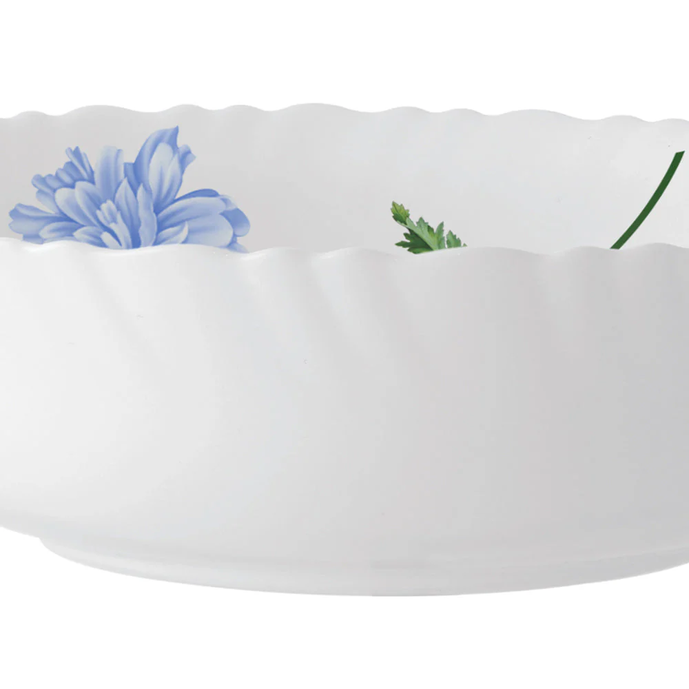 Larah by Borosil Blue Mist Dinner Set, 9 pc