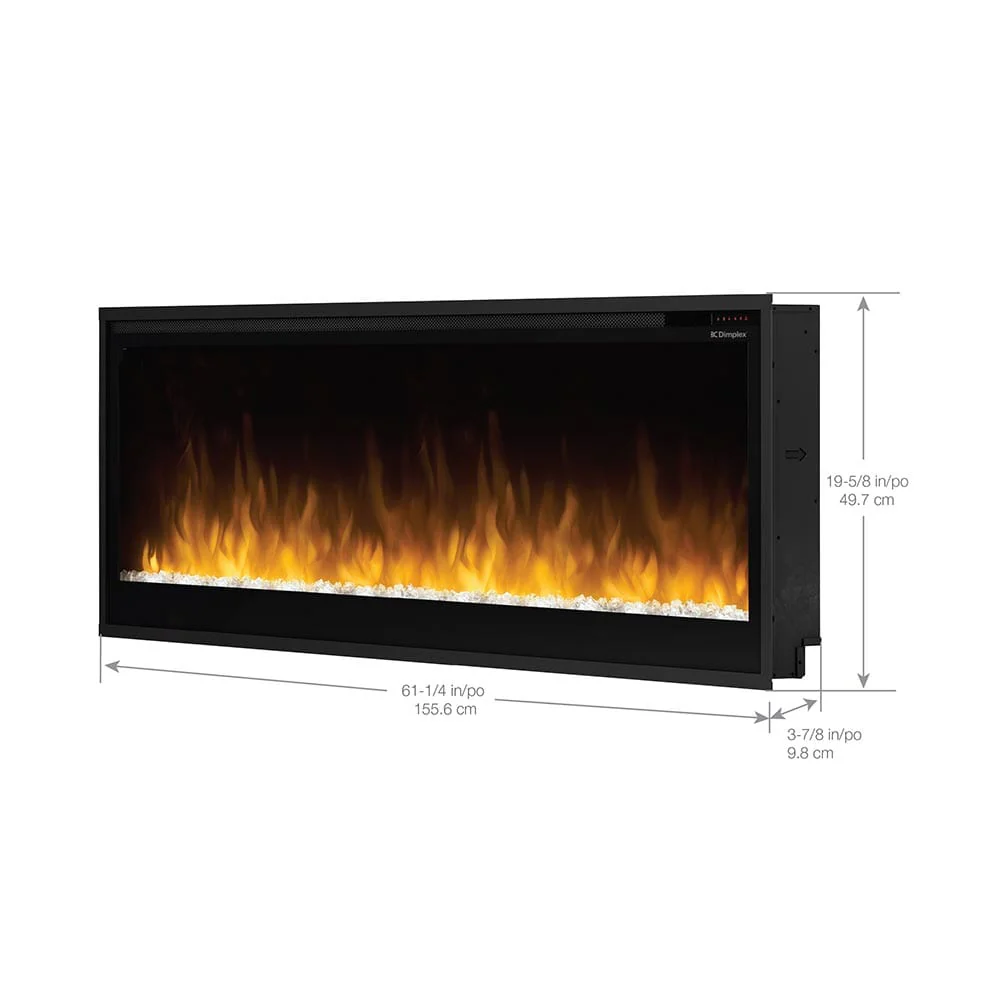 Dimplex 60-In Multi-Fire Slim Electric Fireplace No WiFi