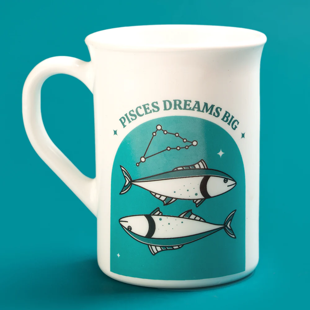 Larah by Borosil Pisces Mug, 350ml