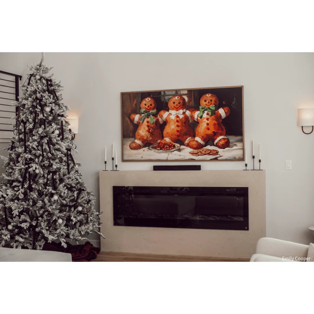 Sideline Elite 72 Inch Recessed Smart Electric Fireplace 80038