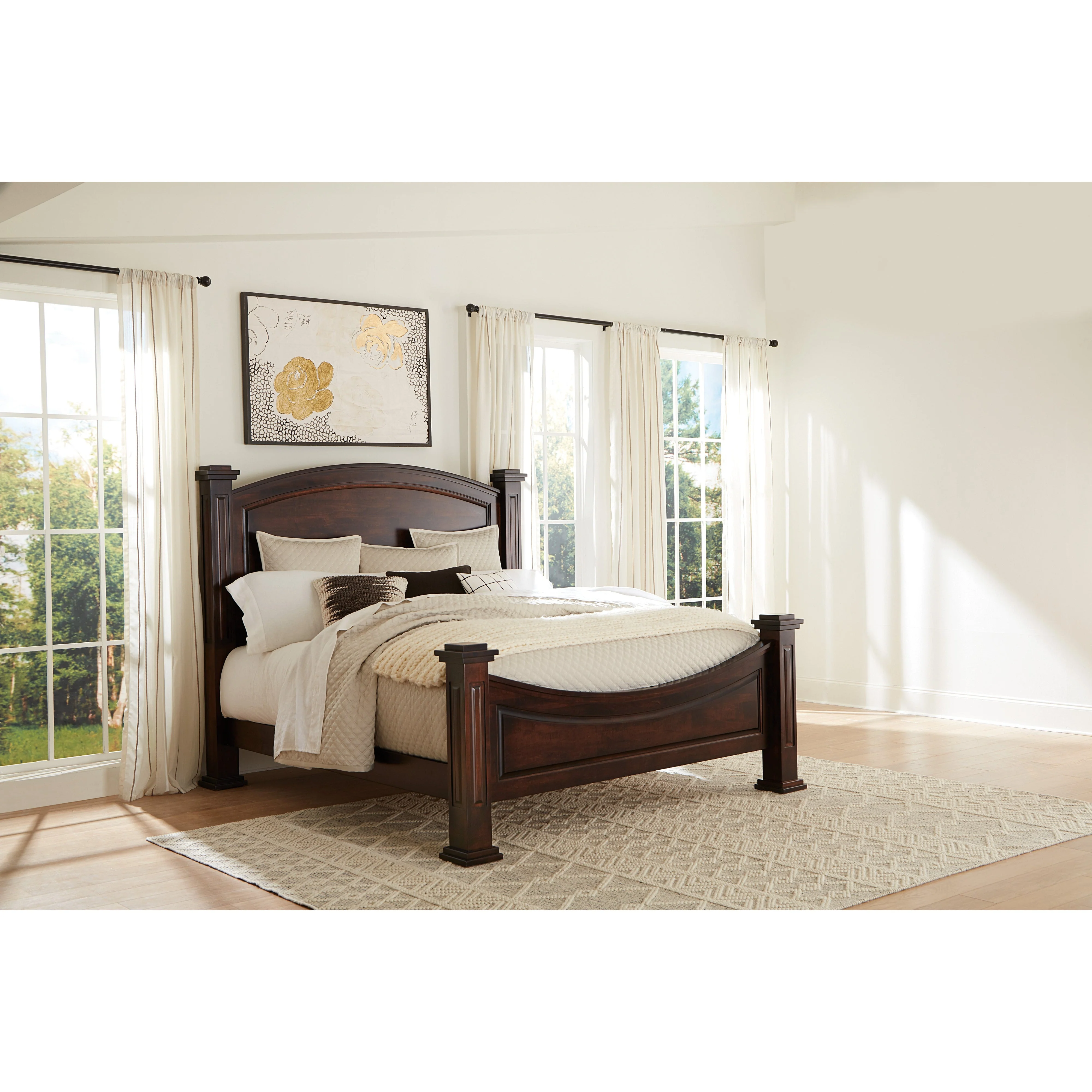 Amish Arrington Arch Panel Bed