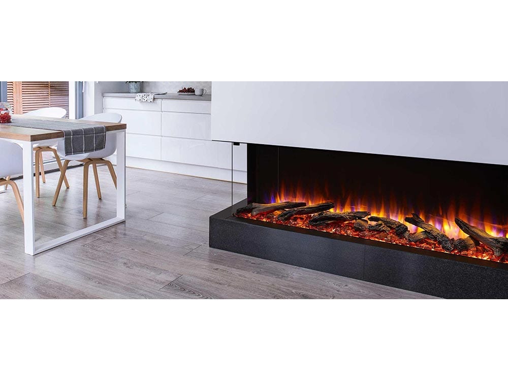 SimpliFire 55-In Scion Trinity Linear Electric Fireplace