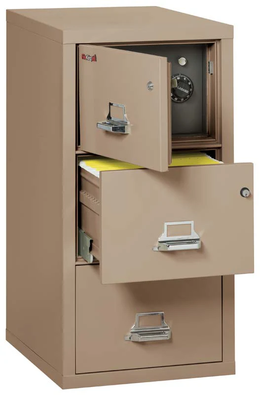 FireKing 3-2131-CSF 3 Drawer Legal Safe In A Fire File Cabinet