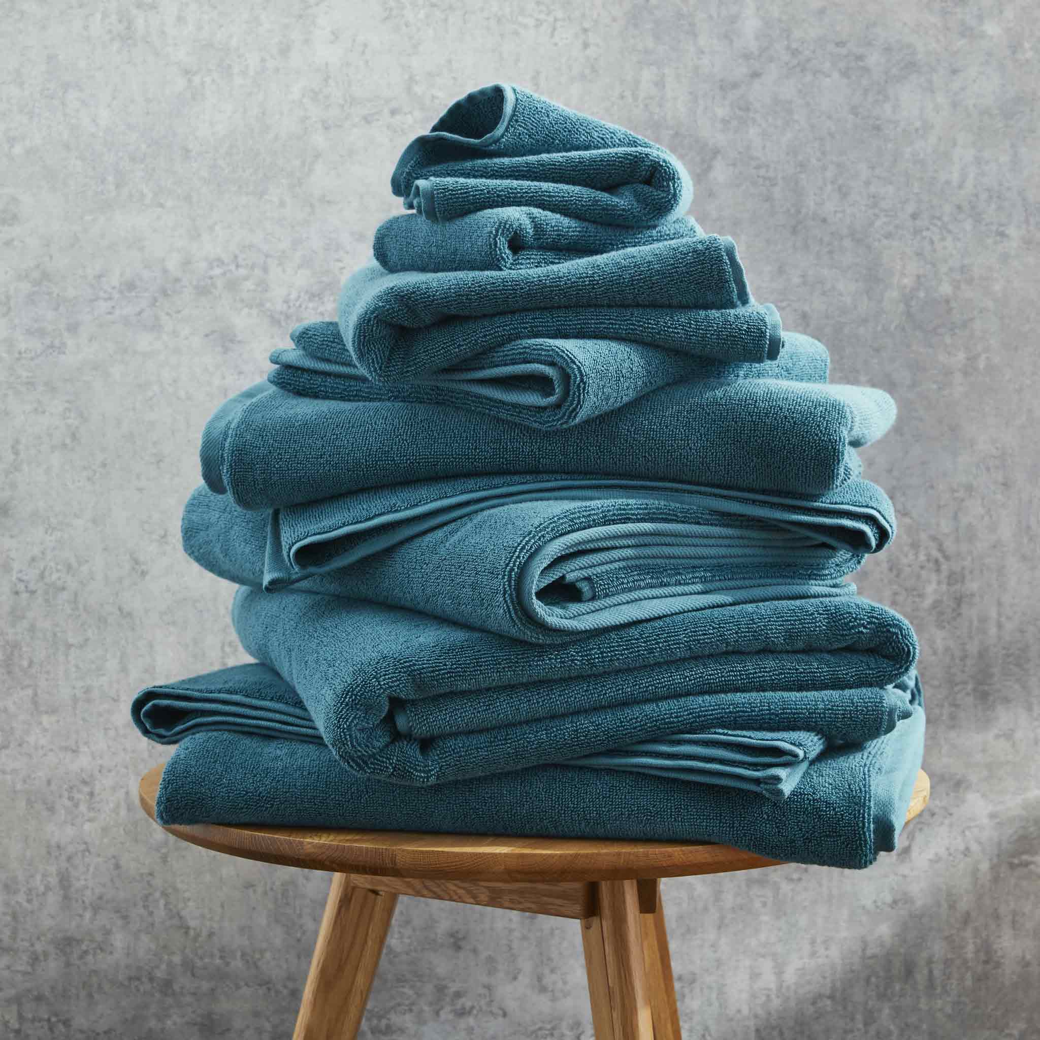 Super-Plush Turkish Cotton Bath Towels Set One
