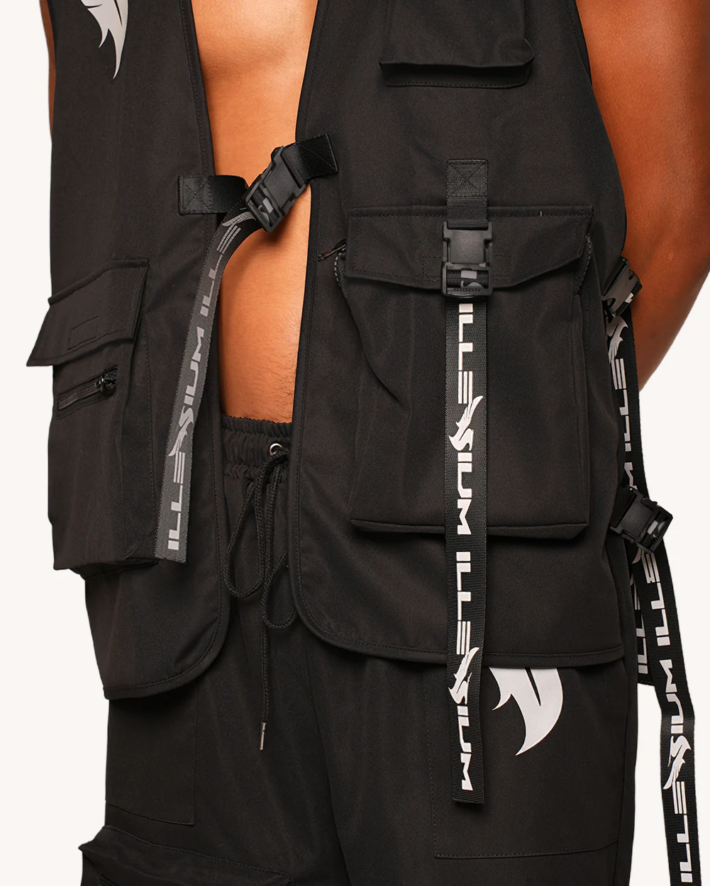 iHR x ILLENIUM Burst of Light Reflective Vest