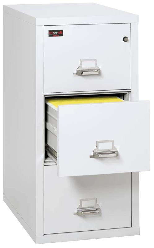 FireKing 3-1943-2 Two-Hour Three Drawer Vertical Letter Fire File Cabinet