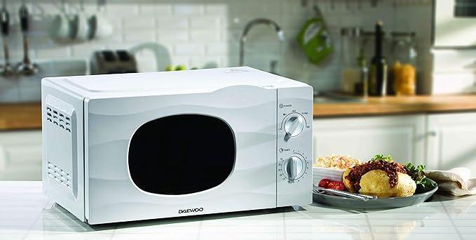 Daewoo 20L 700W Microwave - White