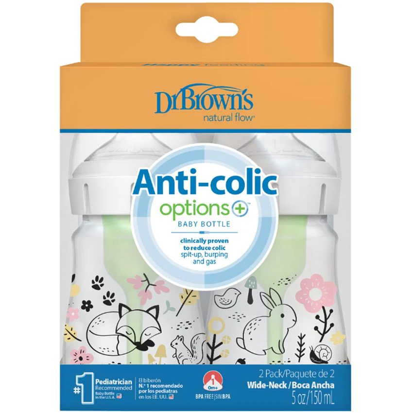 SET TETERO X2 ANTI-COLIC D32739 DR BROWN