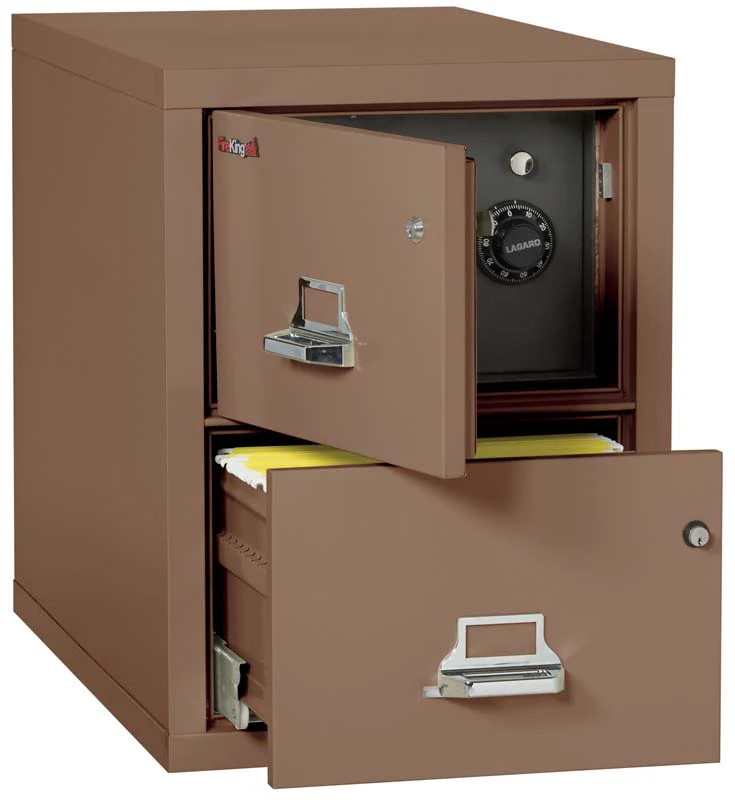 FireKing 2-2131-CSF 2 Drawer Legal Safe In A Fire File Cabinet