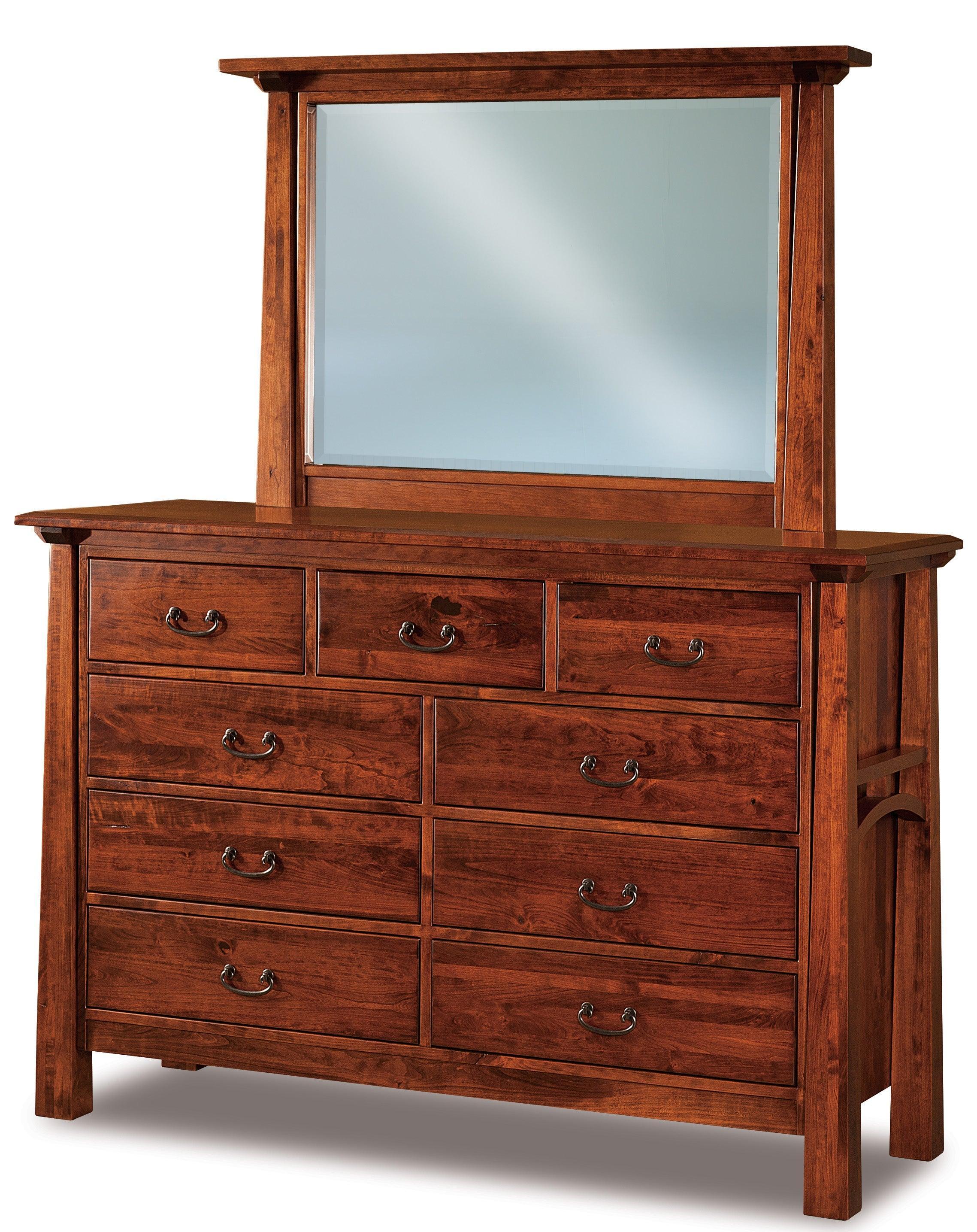 Amish Artesa Nine Drawer Dresser