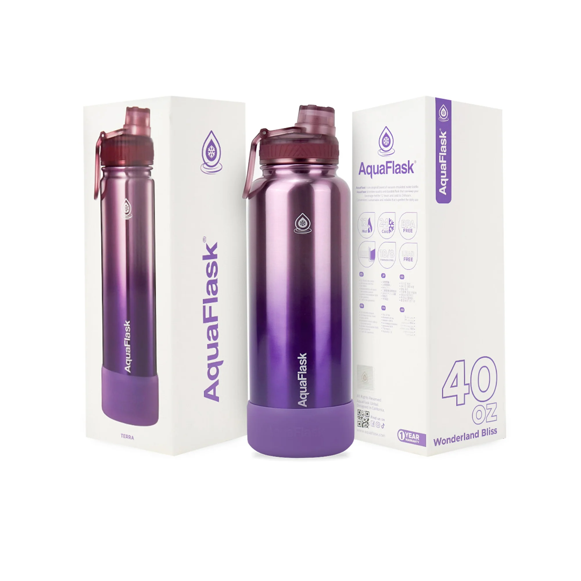 Aquaflask Terra 1182ml Flask Wonderland Bliss