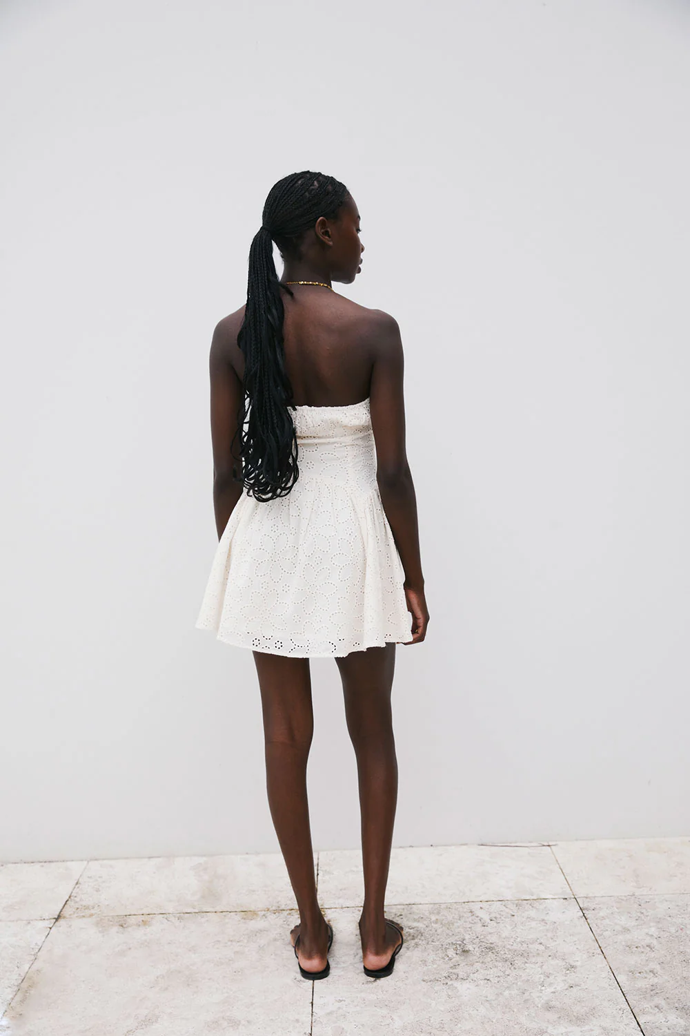 Aura Dress - Broderie