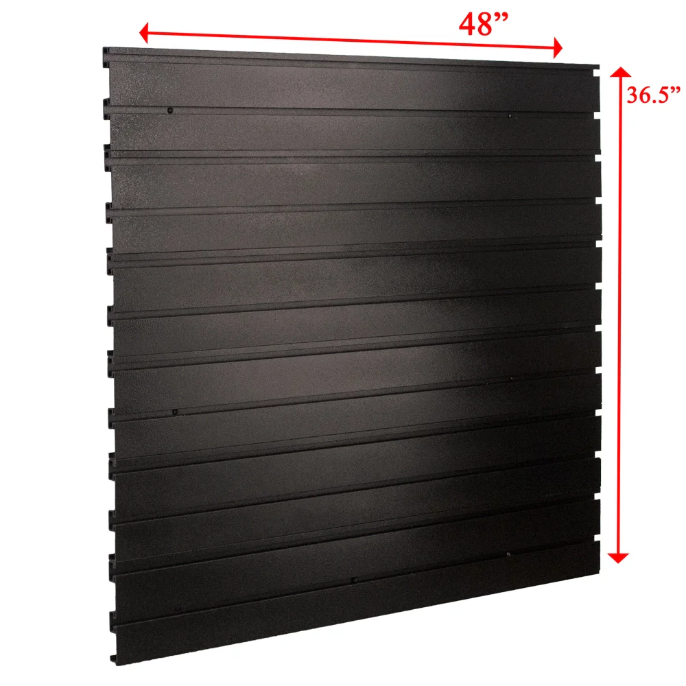Hold Up Displays 6 Piece SW24 Strongwall Slat Panel Bundle HDSW2-3X4-B