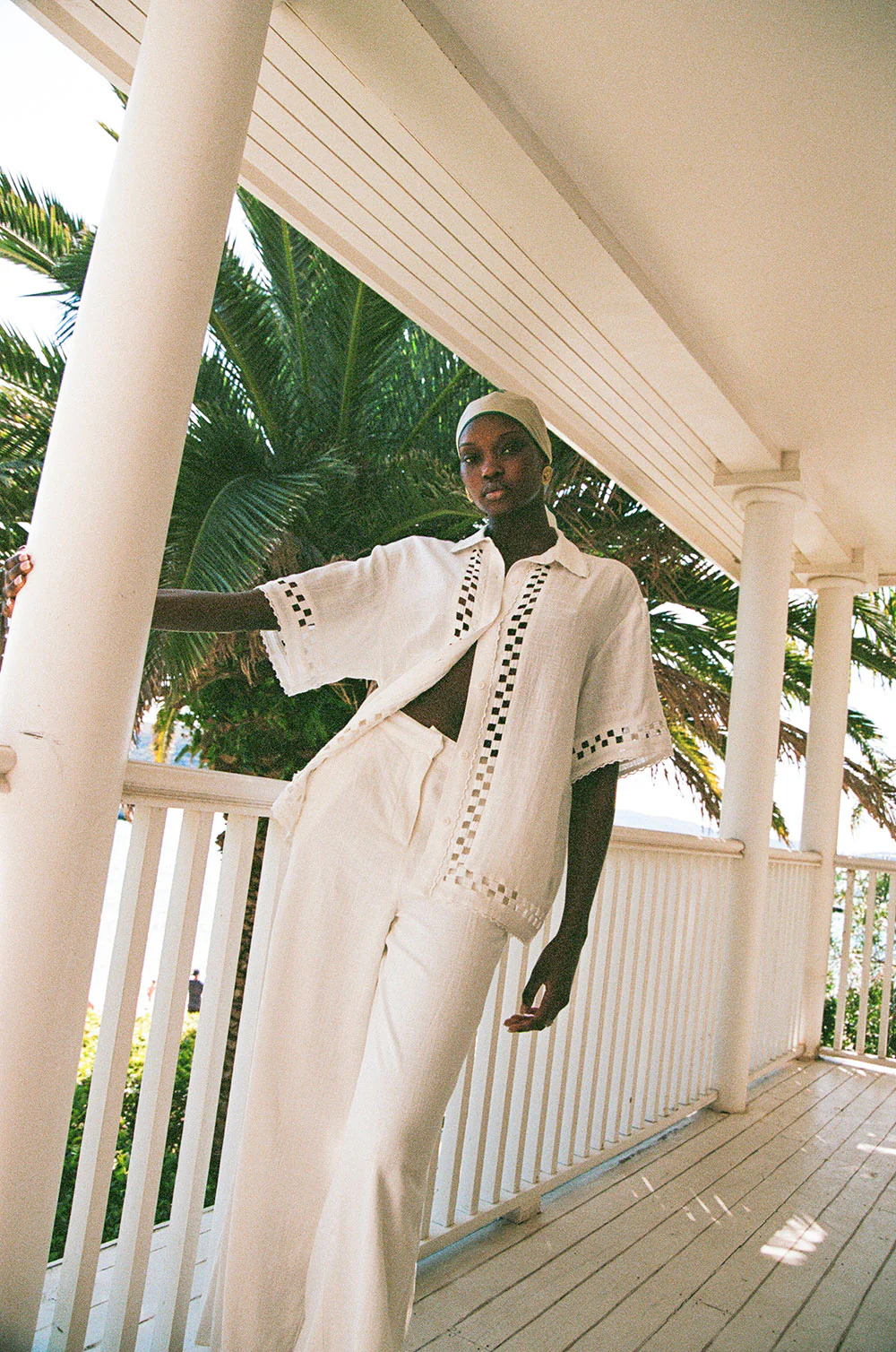 SAMPLE-Alyssia Top - White