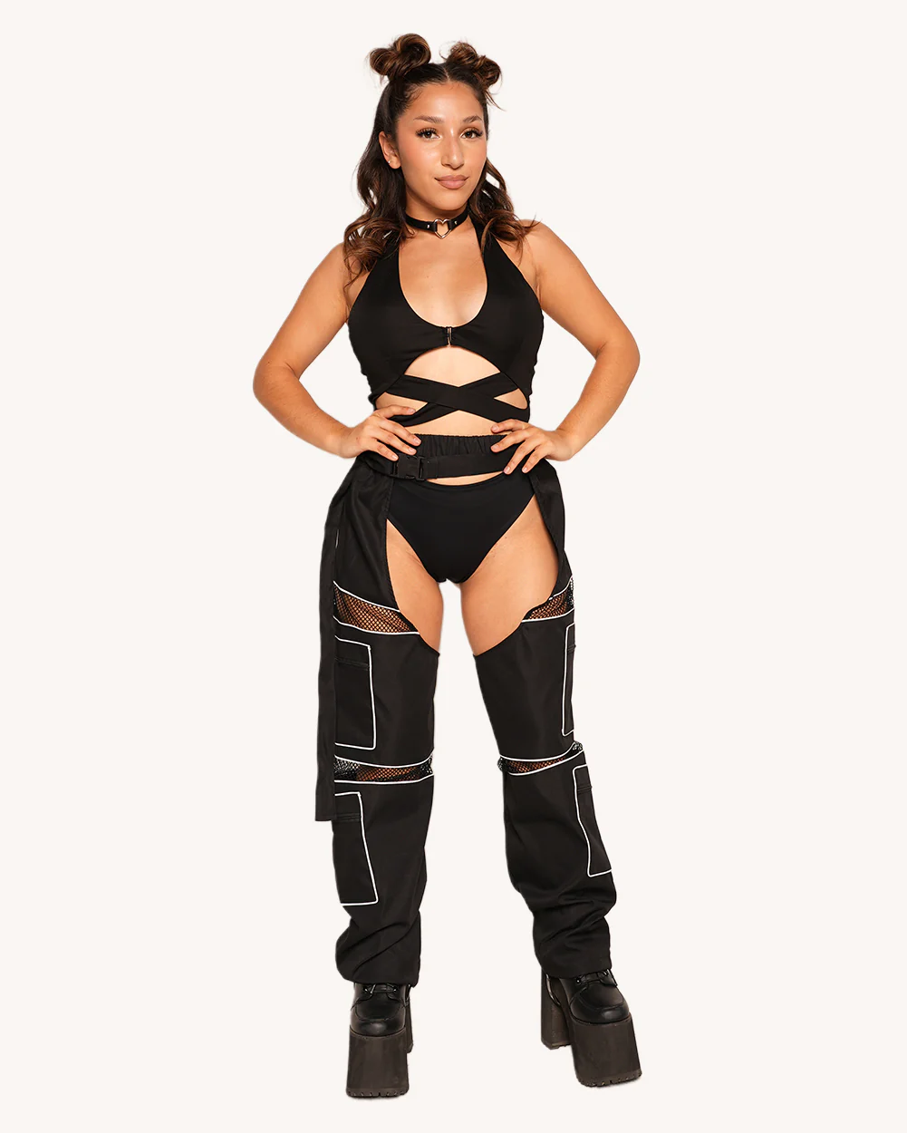 Flash Point Silver Reflective Chaps