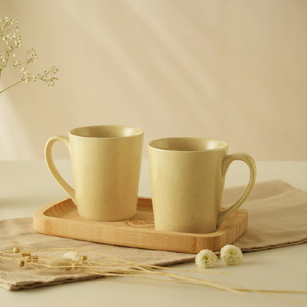 Haven Porcelia Mug, Butter
