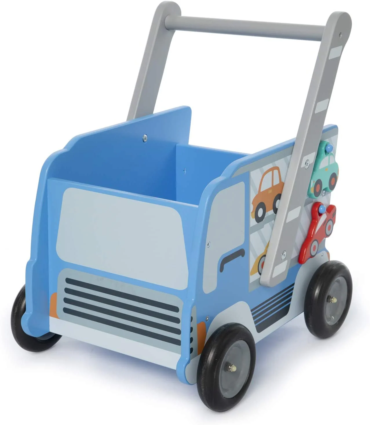 Wooden Push Learning Walker for Toddler