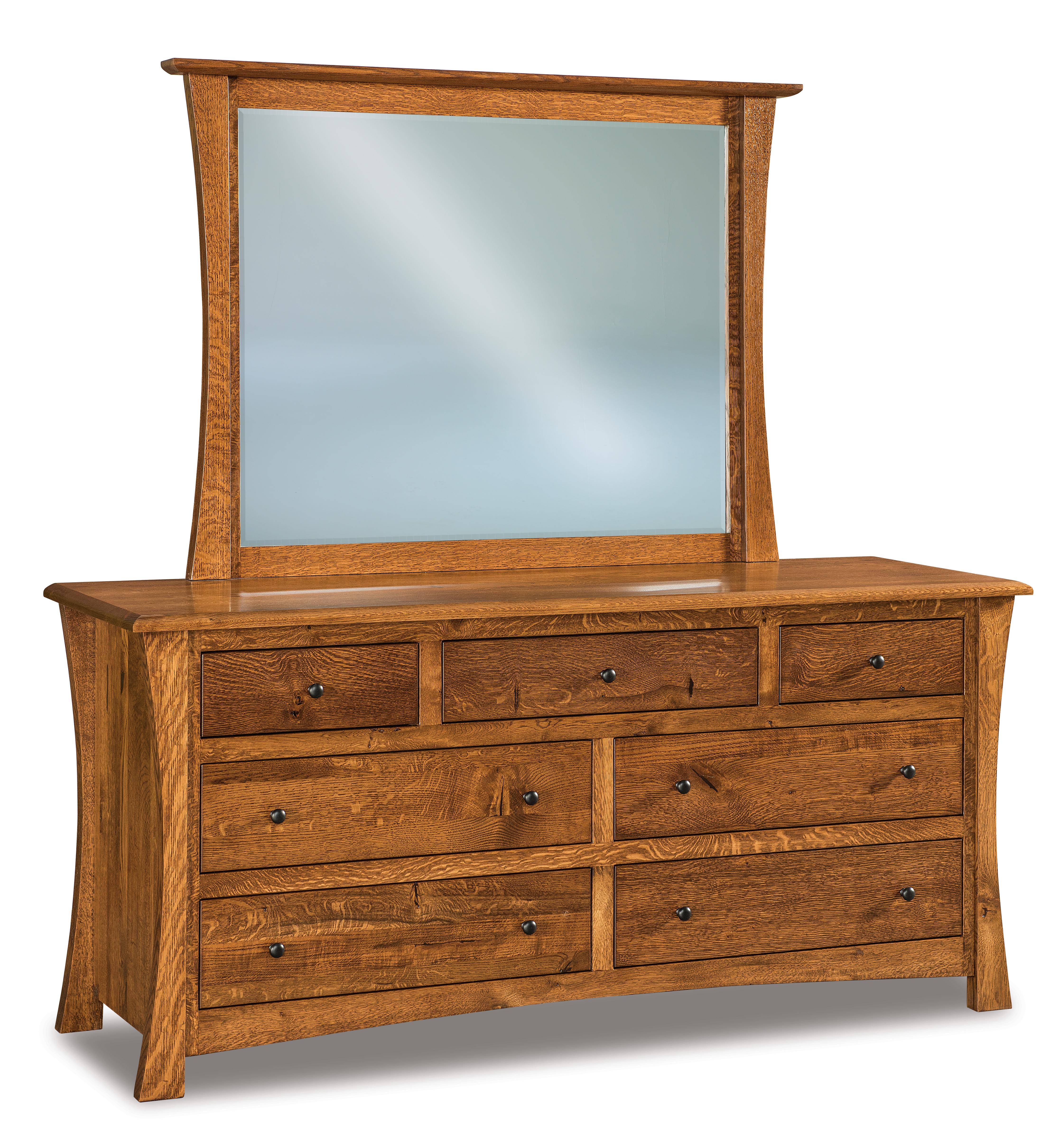 Amish Matison Seven Drawer Dresser