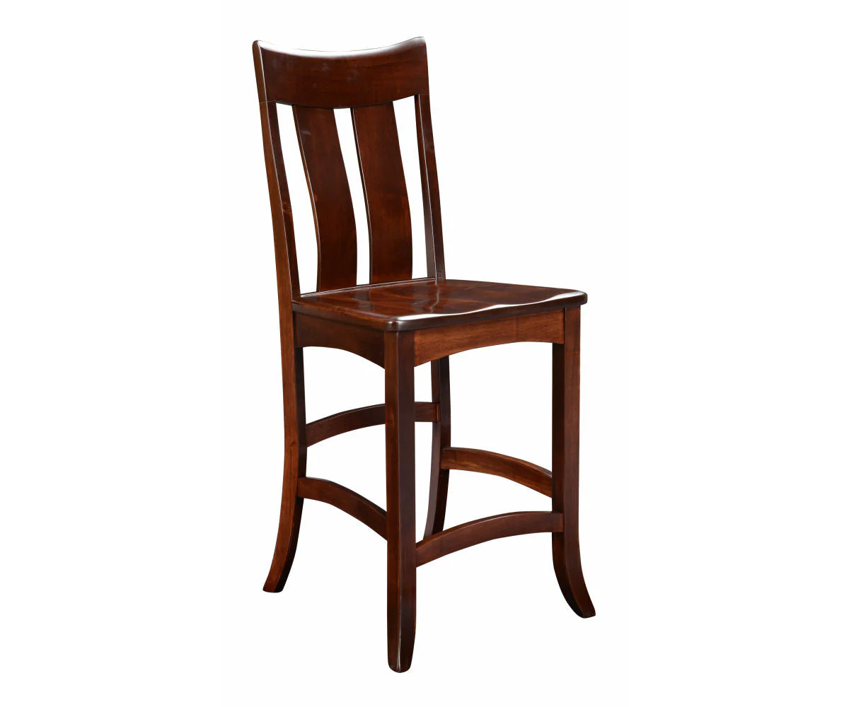 Amish Galveston G2 Stationary Bar Chair