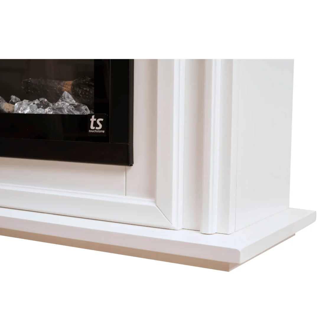 Sideline Elite 60 Inch Smart Electric Fireplace with Encase Surround Mantel