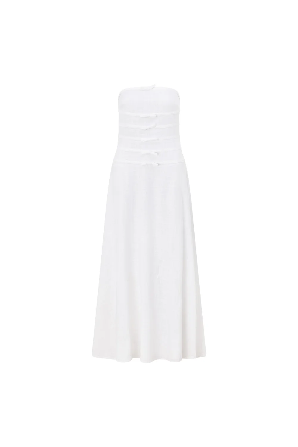 Palais Maxi Dress - White