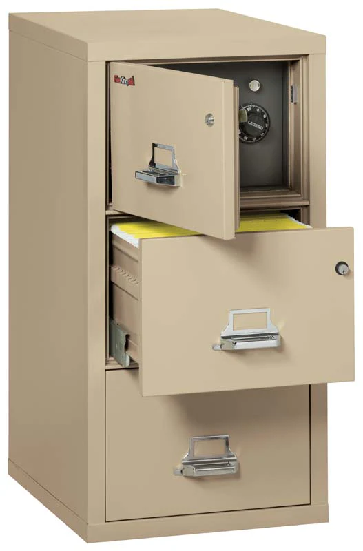 FireKing 3-2131-CSF 3 Drawer Legal Safe In A Fire File Cabinet