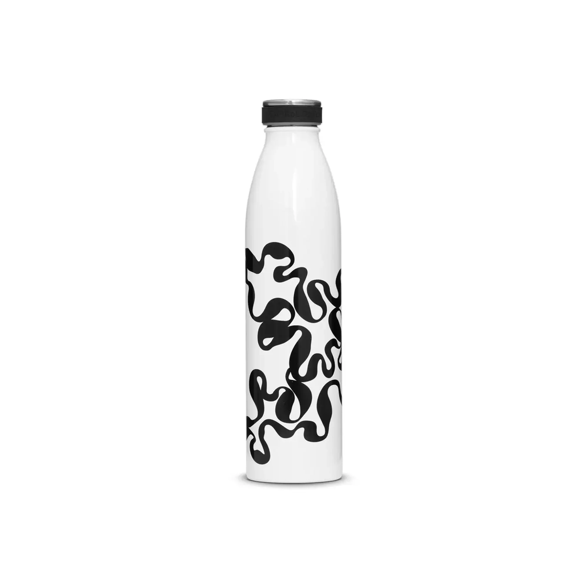 Carrol Boyes Quicksilver 750ml Flask Black & White