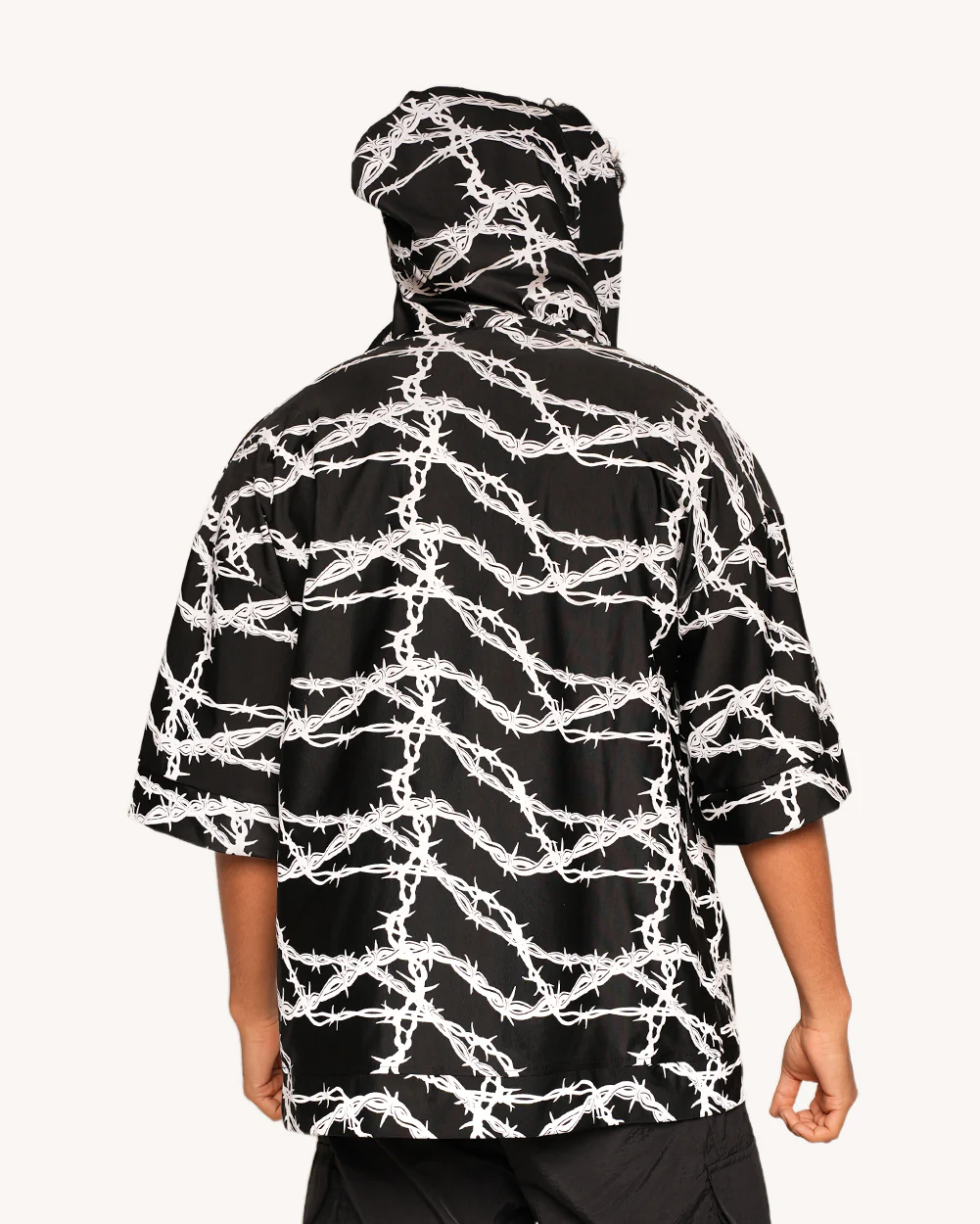 Live Wire Silver Reflective Robe