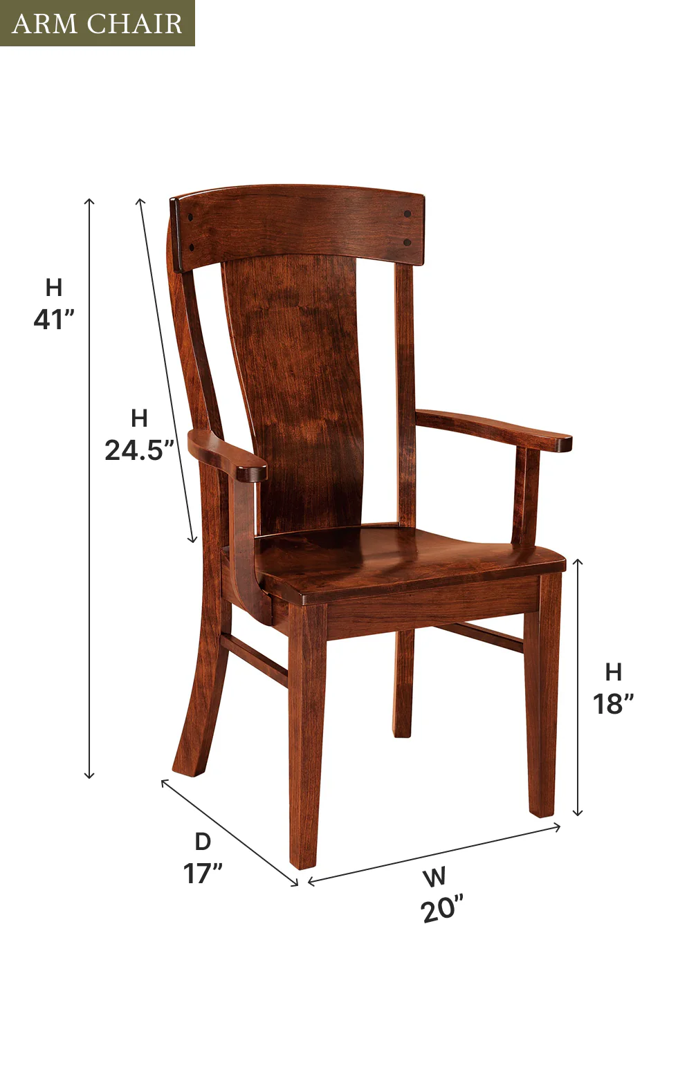 Amish Lacombe Chair
