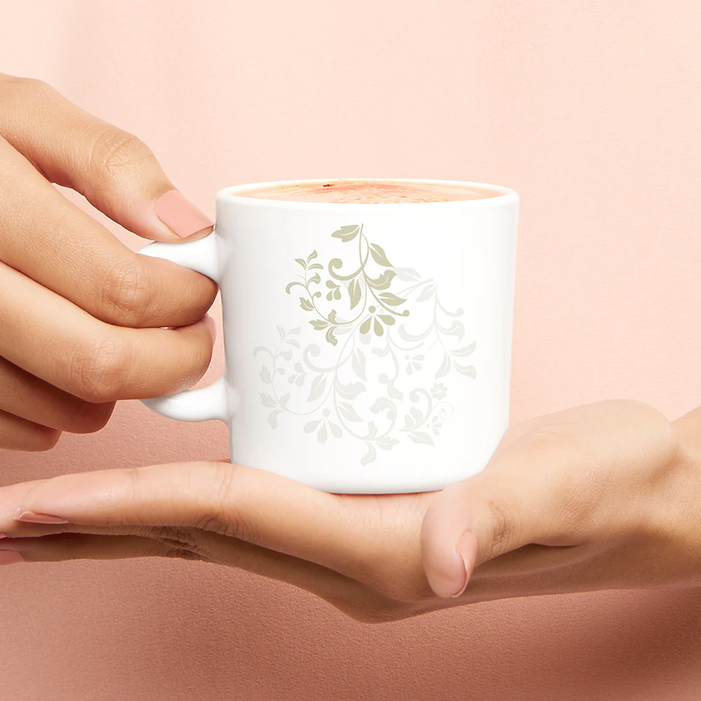 Larah by Borosil Ingot Mug Set, 180ml x 12