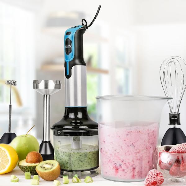 Blaupunkt 5 Piece Hand Blender Set Black
