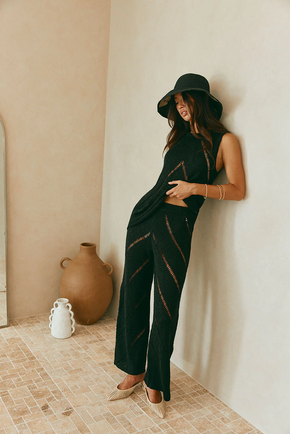 SAMPLE-Josiah Pants - Black