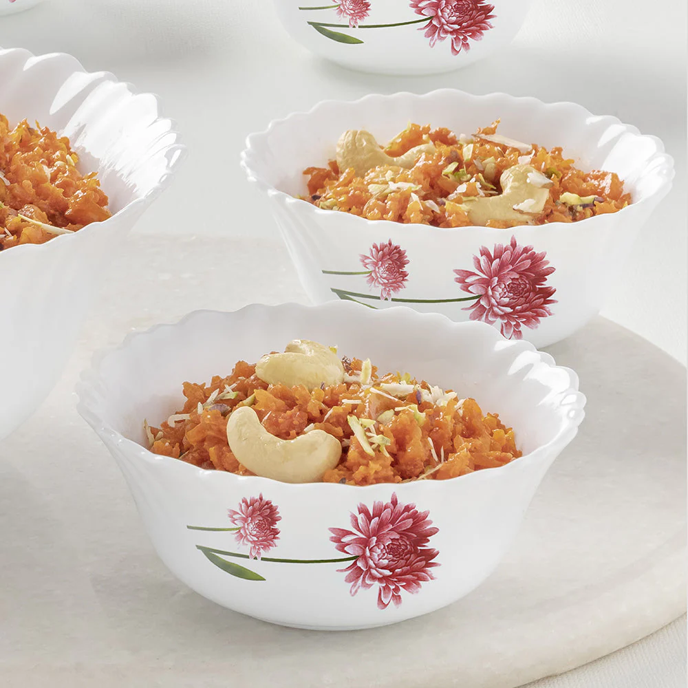 Larah by Borosil Belle Pudding Set, 5 pc (Mini)