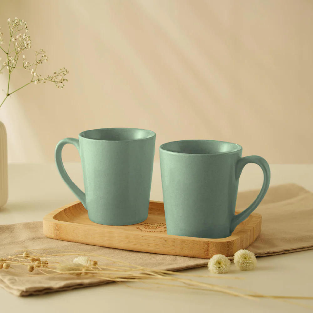Haven Porcelia Mug, Sage