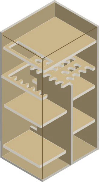 AMSEC RF582820X6 TL-30X6 High Security Gun Safe